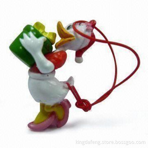 Christmas Ornament, Made of PVC, Customized Designs, Colors and Logo Printing are Welcome